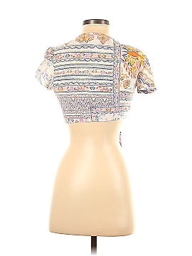 J.D. LUXE Short Sleeve Blouse (view 2)