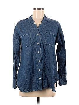 Stowaway Collection Long Sleeve Button-Down Shirt (view 1)