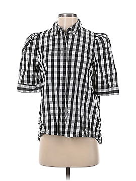 Who What Wear Short Sleeve Button-Down Shirt (view 1)