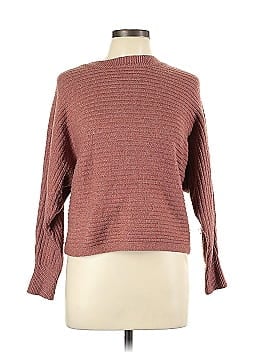 Pink Rose Pullover Sweater (view 1)