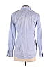 Ann Taylor 100% Cotton Blue Long Sleeve Blouse Size 2 - photo 2