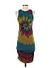 n:Philanthropy Acid Wash Print Tie-dye Teal Casual Dress Size XS - photo 1
