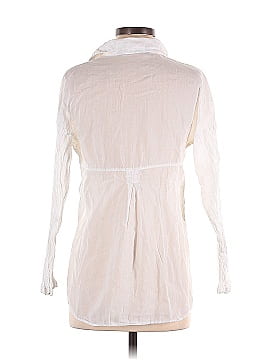 Zara Basic Long Sleeve Button-Down Shirt (view 2)
