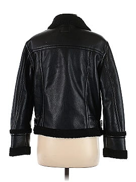 Express Faux Leather Jacket (view 2)