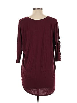 Express One Eleven 3/4 Sleeve Top (view 2)