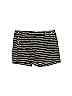 Kenar Chevron-herringbone Stripes Black Shorts Size 0 - photo 1