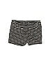Kenar Chevron-herringbone Stripes Black Shorts Size 0 - photo 2