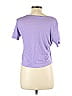 Zara Purple Short Sleeve T-Shirt Size L - photo 2