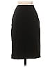 Sassia Solid Black Casual Skirt Size 2 - photo 1