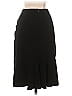 Sassia Solid Black Casual Skirt Size 2 - photo 2