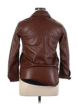 Wilfred Faux Leather Jacket (view 2)
