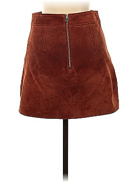 H&M Leather Skirt (view 2)