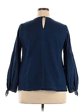 Lost Ink Long Sleeve Blouse (view 2)