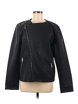 Knox Rose Faux Leather Jacket (view 1)