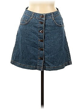 Topshop Denim Skirt (view 1)