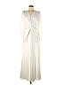 Mi ami 100% Polyester Ivory Casual Dress Size M - photo 1