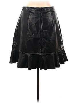 Ganni Leather Skirt (view 2)