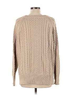 Vertical Design Pullover Sweater (view 2)