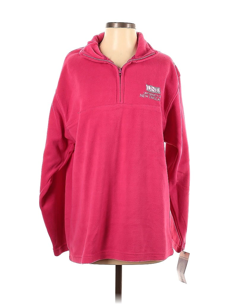 Weatherproof 100% Polyester Pink Sweatshirt Size XS - photo 1
