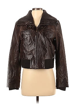 Calvin Klein Leather Jacket (view 1)