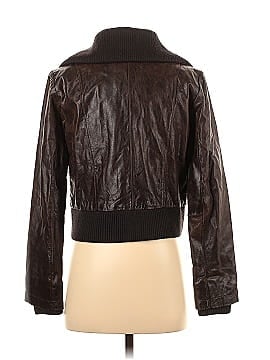 Calvin Klein Leather Jacket (view 2)