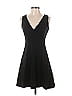 New York & Company 100% Cotton Solid Black Cocktail Dress Size XS - photo 1