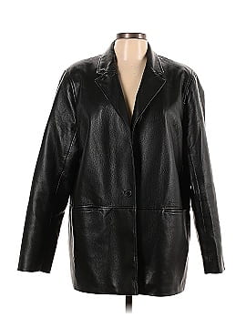 Babaton Faux Leather Jacket (view 1)