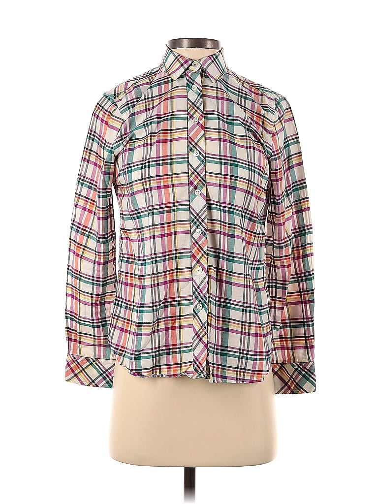 Click to view more detailed imagery on our partner's website Pre-owned Talbots Long Sleeve Button Down Shirt In Pink