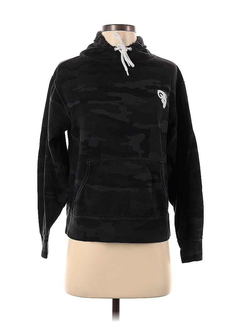 Pre-owned Assorted Brands Pullover Hoodie In Black