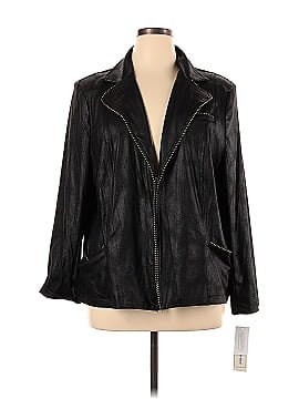 Alfred Dunner Faux Leather Jacket (view 1)