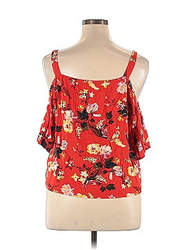 Just Fab Short Sleeve Blouse (view 2)