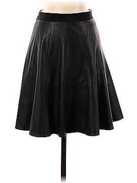 Rebecca Taylor Faux Leather Skirt (view 1)