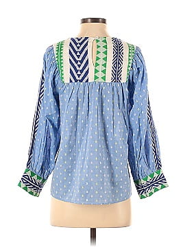 Not So Serious by Pallavi Mohan 3/4 Sleeve Blouse (view 2)