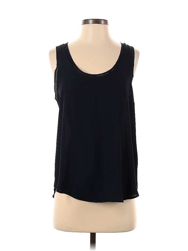Pre-owned Banana Republic Sleeveless Blouse In Black