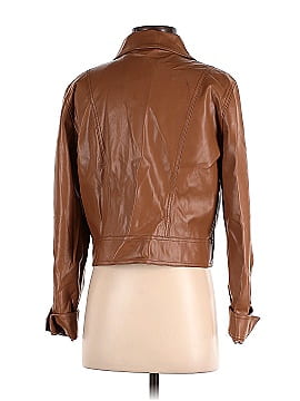 By Anthropologie Faux Leather Jacket (view 2)