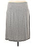 Gap Outlet Marled Solid Gray Casual Skirt Size XL - photo 2