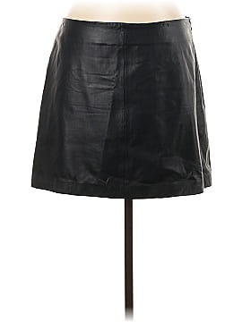 Lauren by Ralph Lauren Faux Leather Skirt (view 1)