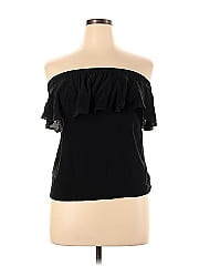Olivaceous Short Sleeve Silk Top