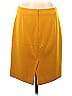 J.Crew Factory Store Solid Yellow Casual Skirt Size 8 - photo 2