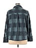 32 Degrees Plaid Teal Long Sleeve Blouse Size XL - photo 2