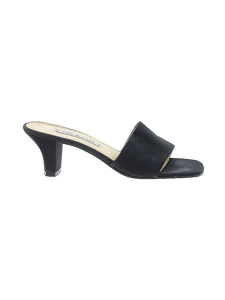 Ann Marino Black Sandals Size 6 - photo 1