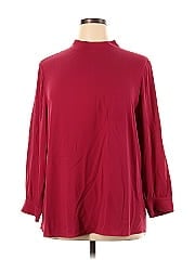 Eileen Fisher Long Sleeve Silk Top