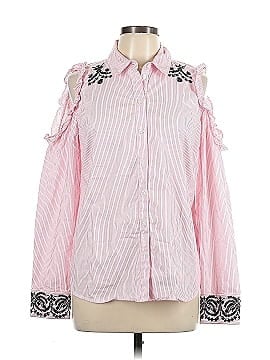 NANETTE Nanette Lepore Long Sleeve Button-Down Shirt (view 1)