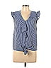 Monteau Blue Sleeveless Top Size M - photo 1