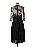Zara Basic 100% Polyester Black Casual Dress Size S - photo 2