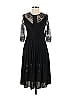 Zara Basic 100% Polyester Black Casual Dress Size S - photo 1