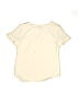 Ann Taylor LOFT Solid Ivory Short Sleeve T-Shirt Size S (Youth) - photo 2