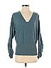 Bishop + Young 100% Viscose Teal Pullover Sweater Size S - photo 1