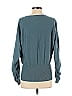 Bishop + Young 100% Viscose Teal Pullover Sweater Size S - photo 2