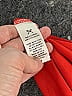 French Grey 100% Polyester Solid Red Casual Dress Size 1 - photo 4